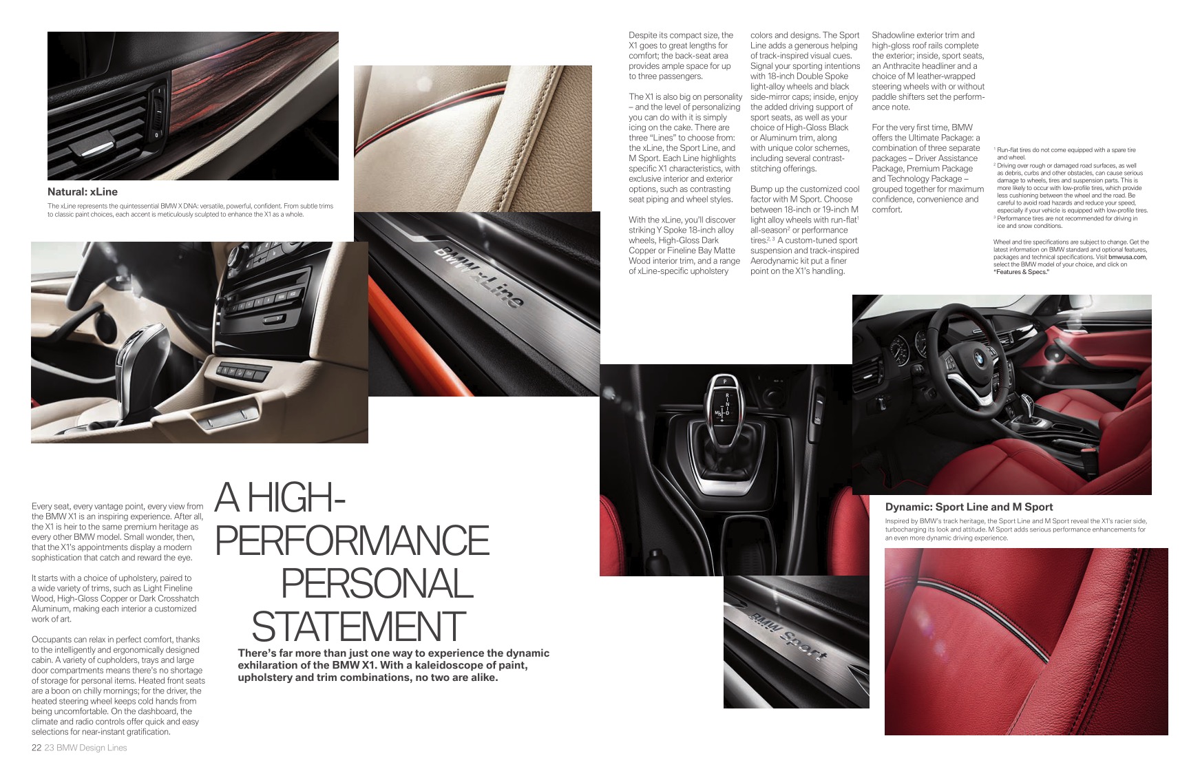 2014 BMW X1 Brochure Page 10